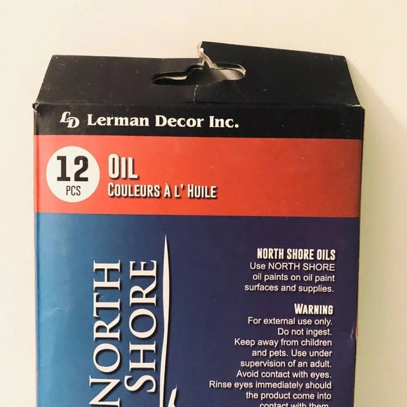North Shore Oil Paints Set Of 12 12ml Lerman Decor Inc Art  Painting - Picture 6 of 14